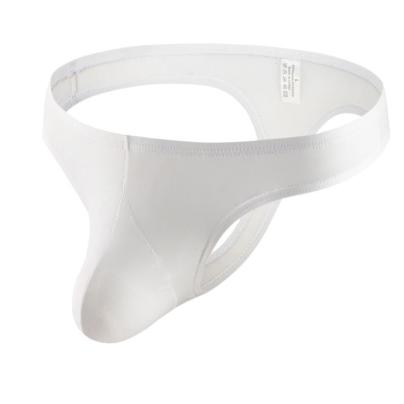 Men's Low Waist Ice Silk Summer Youth Underwear