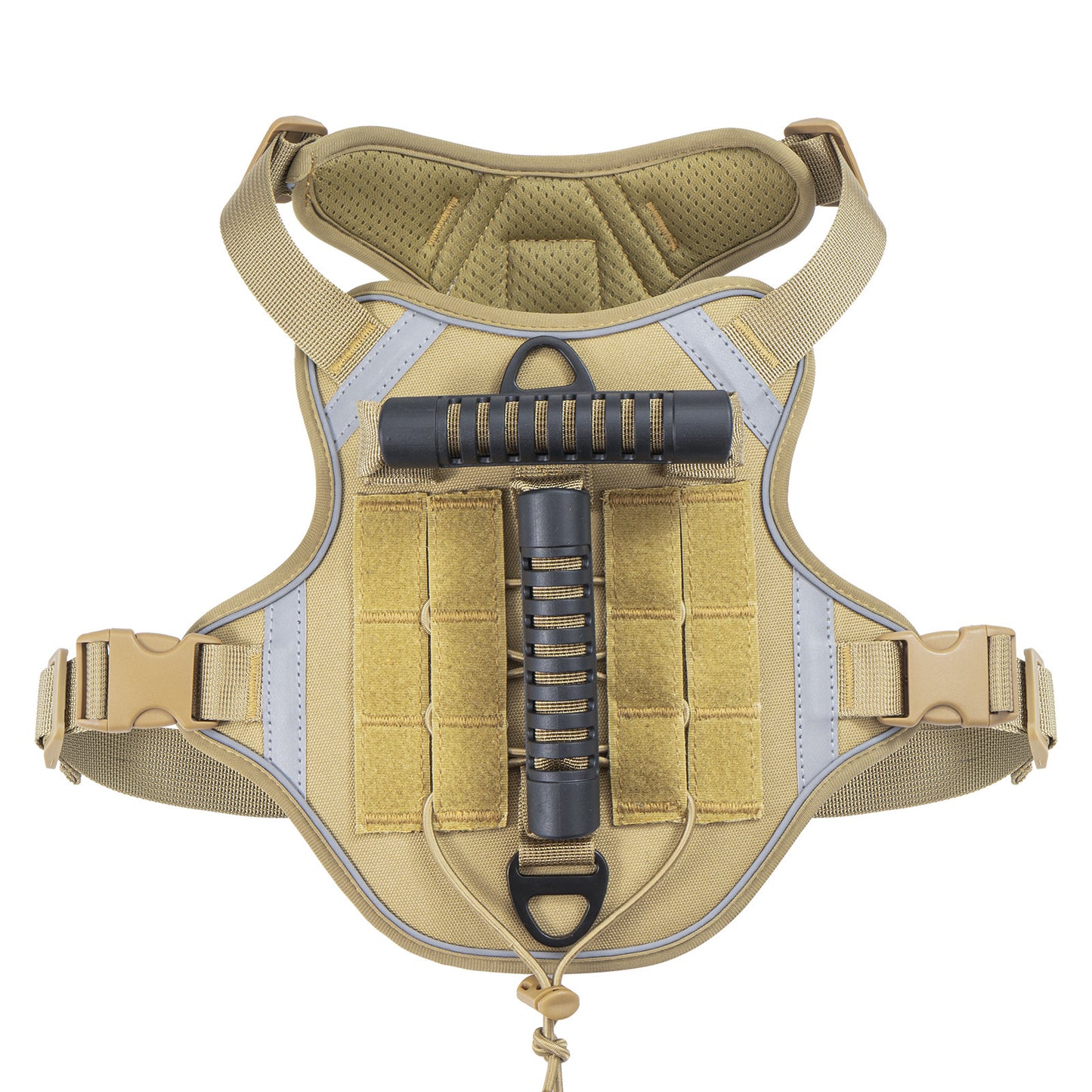 Tactical Chest Back Hand Holding Rope Breathable Vest Reflective Outdoor