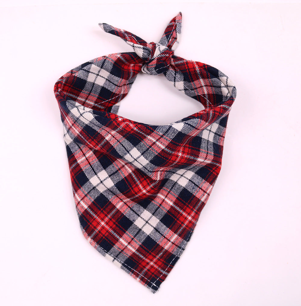 Pet Triangle Towel Big Dog Saliva Towel Classic