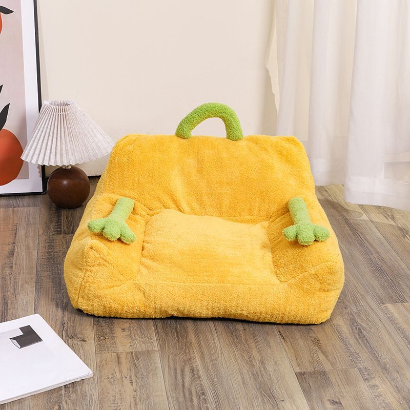 Pet Nest Multi-Color Cute Wind Cartoon Cat Nest Dog Nest Sofa Nest Suitable Small And Medium-Sized Cats And Dogs Four Seasons Washable Small Pet Bed