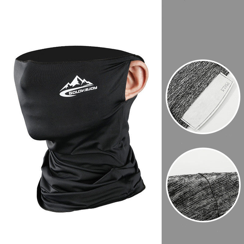 Outdoor riding fishing sunscreen ice silk scarf