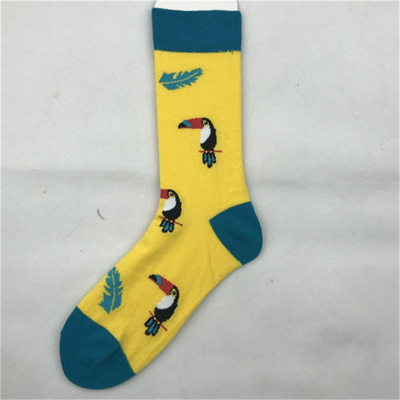Men's long cotton socks