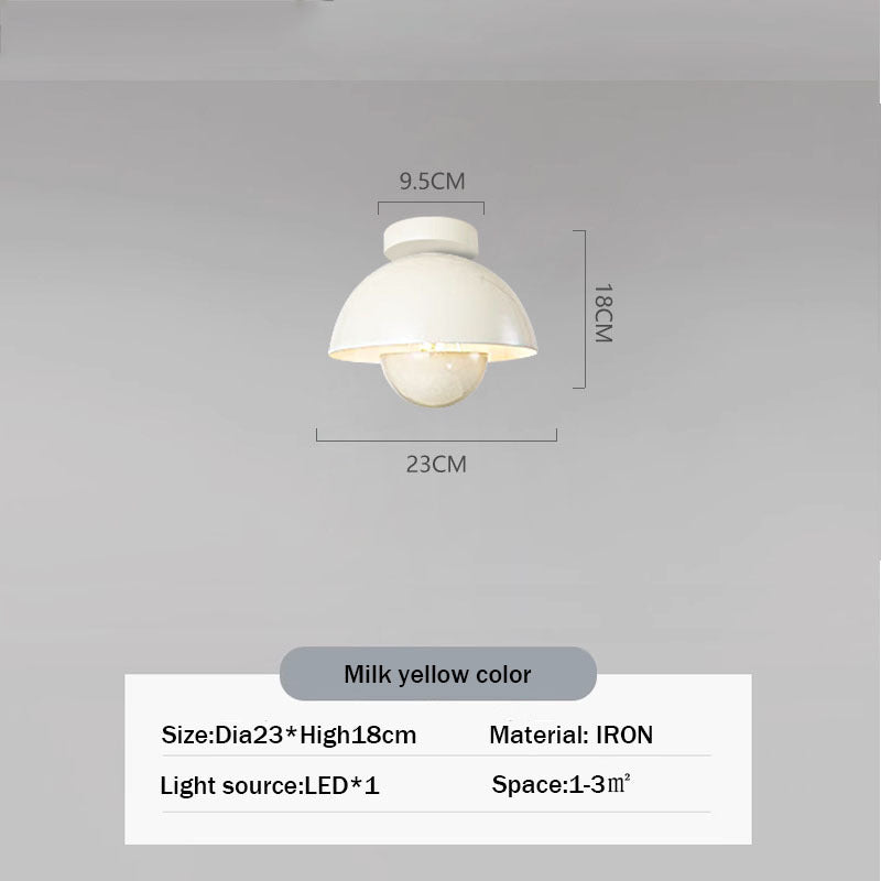 Bud Ceiling Lamp Corridor Aisle Decorative Led Iron Craft Wall Lamp