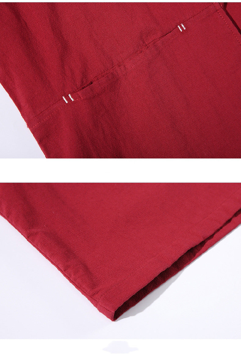 Short Cape 7 / 4 sleeve road Robe