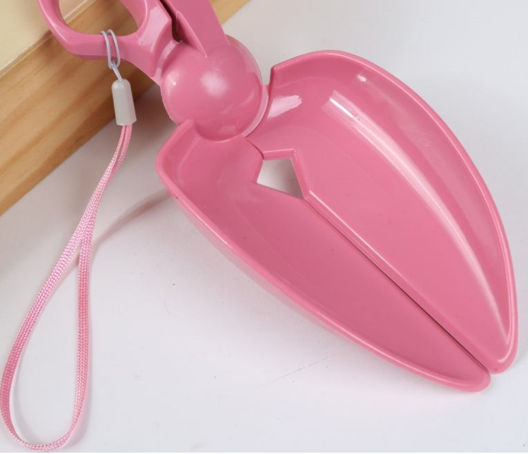 Pet dog picking up the toilet