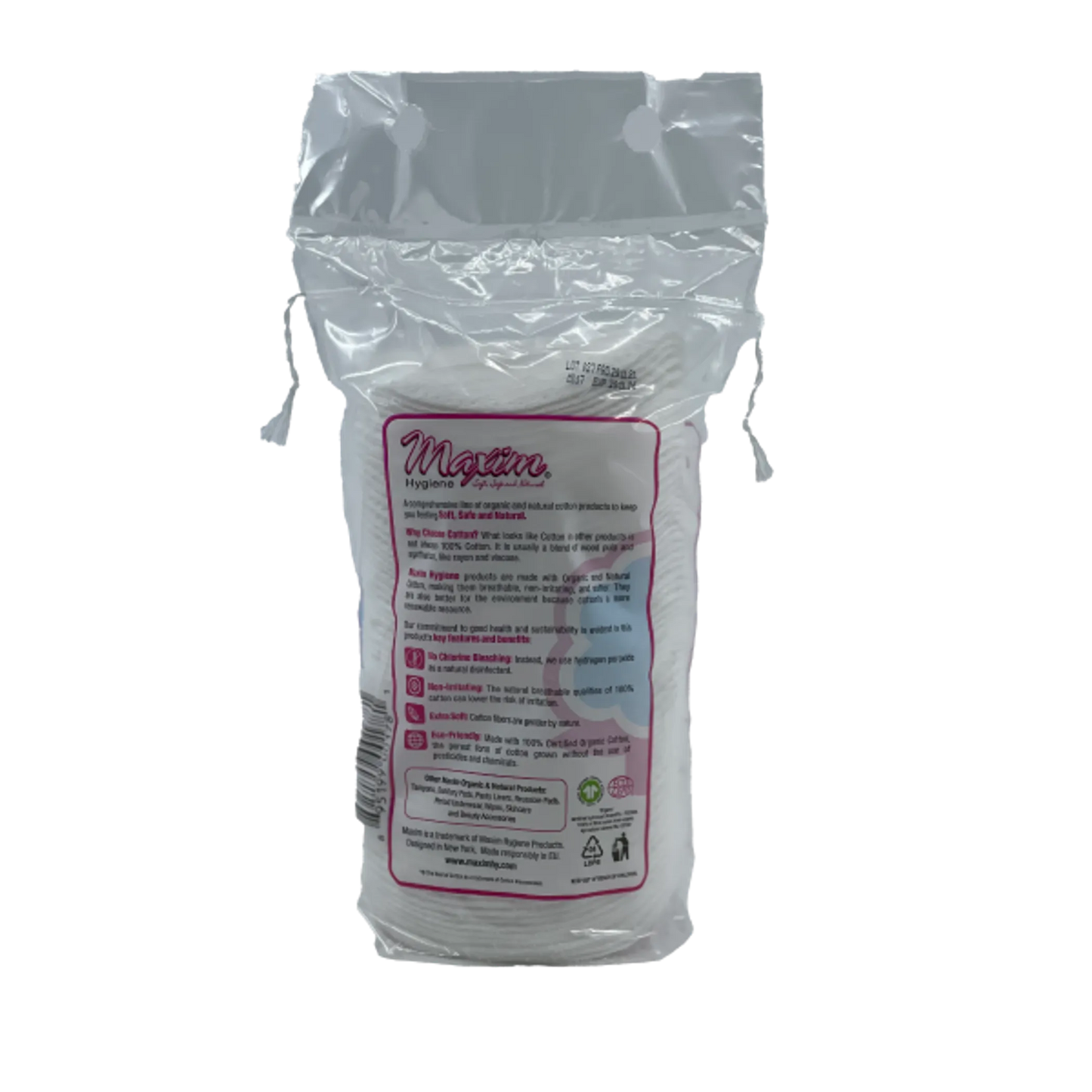 ORGANIC OVAL MAKEUP REMOVER