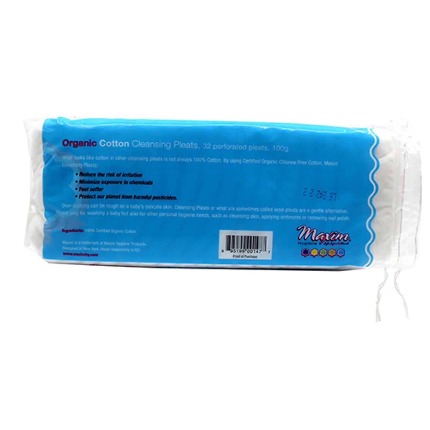 ORGANIC COTTON PLEATS