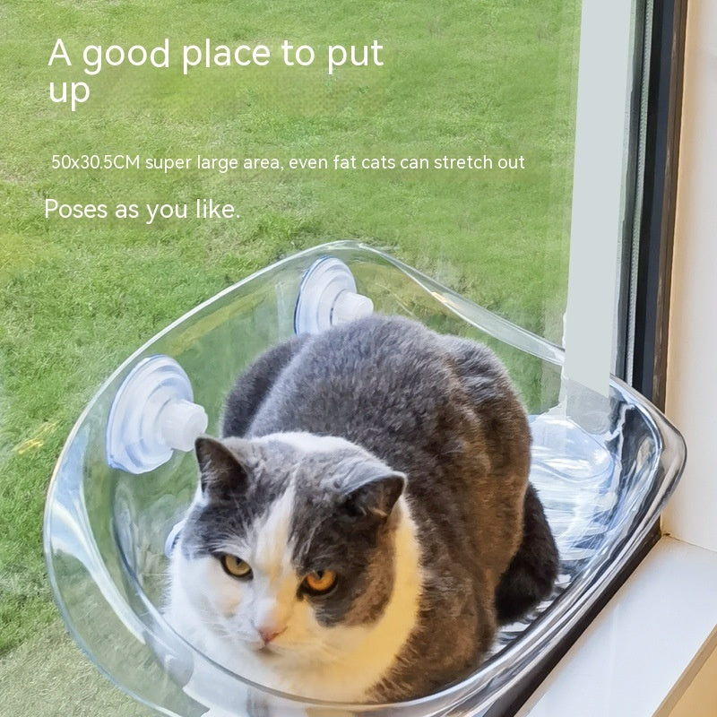 Summer Suction Cup Window Glass Hanging Suspension Cat Hammock