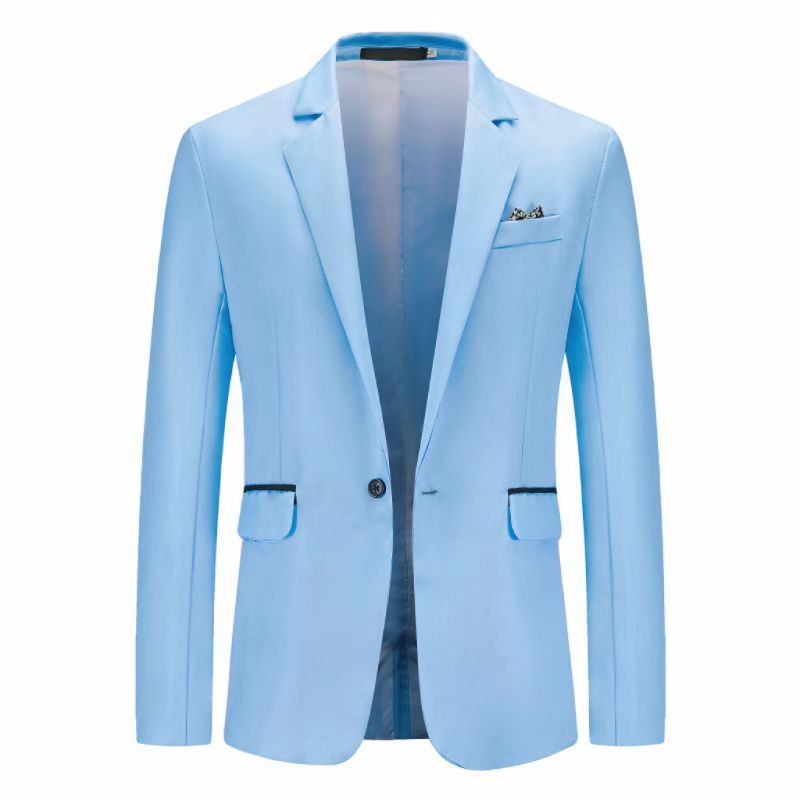 New Men's Loose Single-breasted Business Suit Jacket