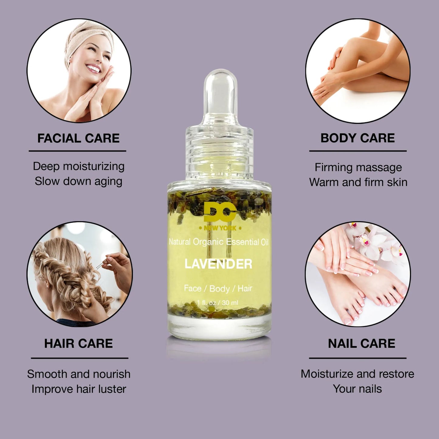 Lavender Pure Organic Multi-use Essential Oil