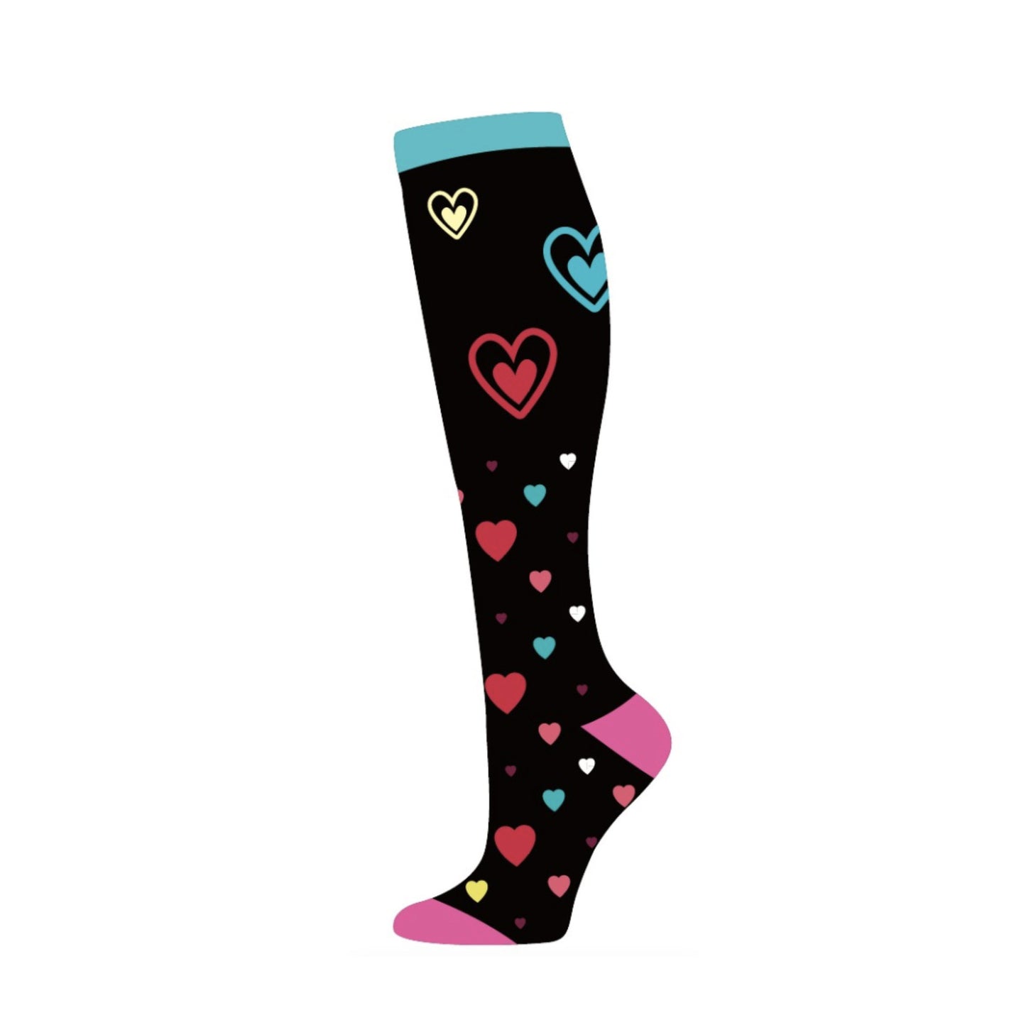 Men's And Women's Running Colored Pressure Socks