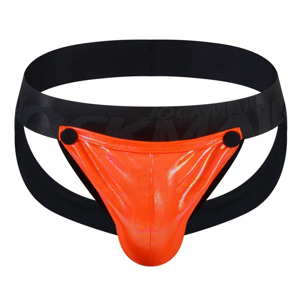 Sexy Panties Men's Detachable Front Pocket Passion Hot Super Coquettish Open Gear