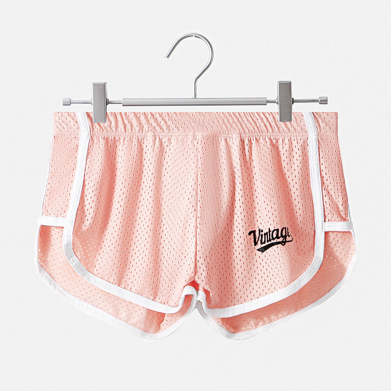 Ice Silk Men's Quick-drying Breathable Mid Waist Underwear