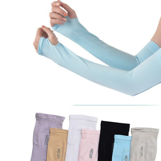 Cycling sun protection sleeve
