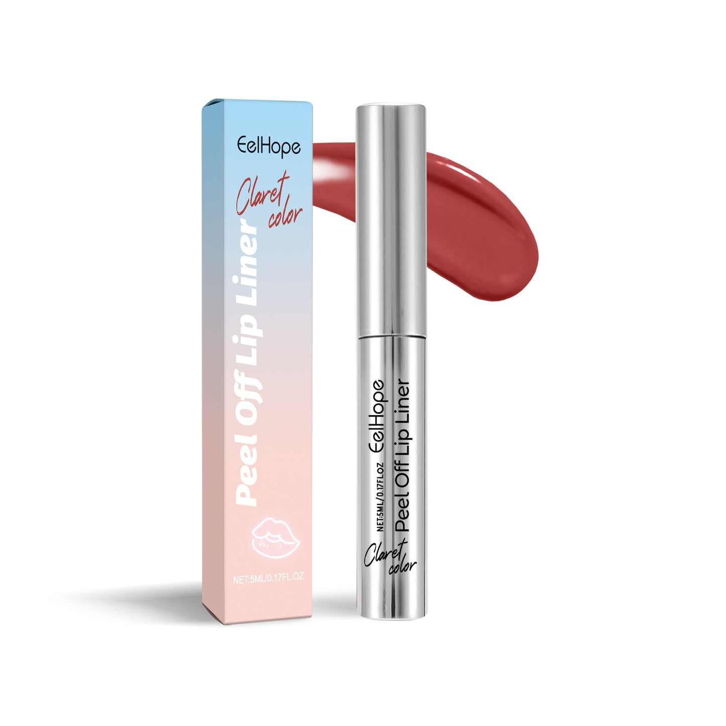 Lip-Line Peeling Liquid Is Waterproof, Sweat-Proof, Lightweight And Long-Lasting
