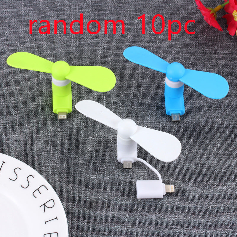 Compatible With Apple, Laptop Charging  USB Mini Fan For Android
