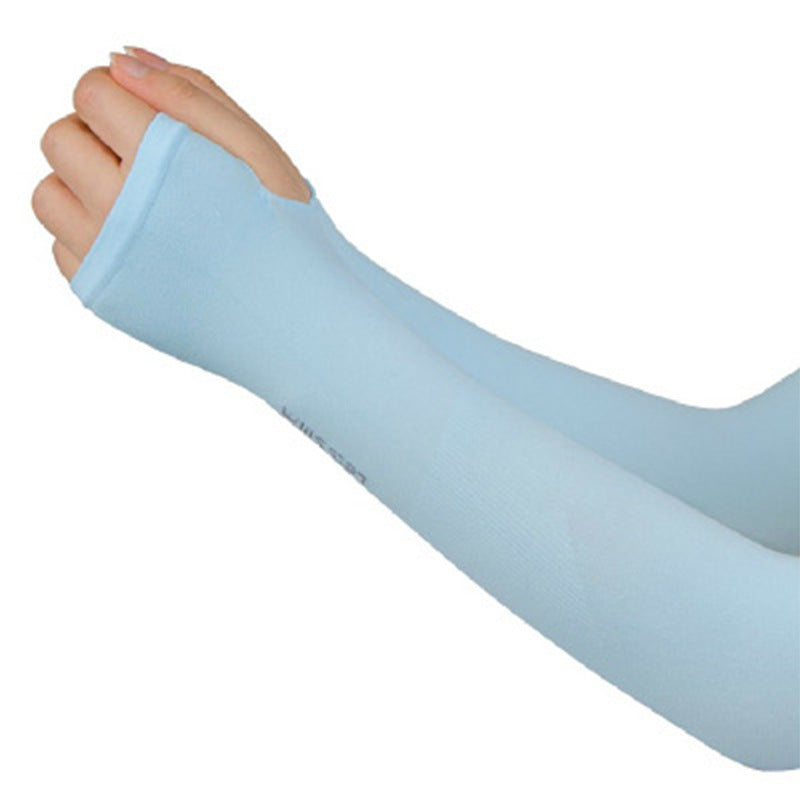 Cycling sun protection sleeve