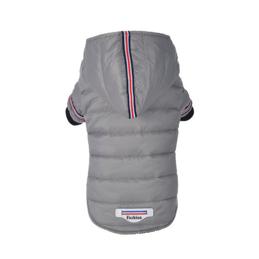 Pet clothes, autumn and winter cotton jacket, small dog