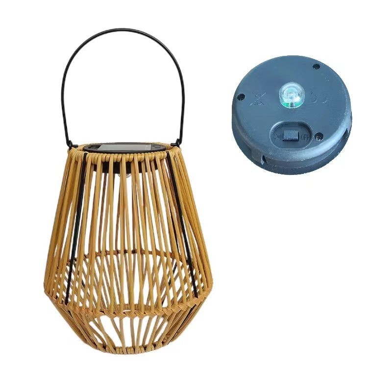 Solar Handmade Vine Woven Lantern Good-looking