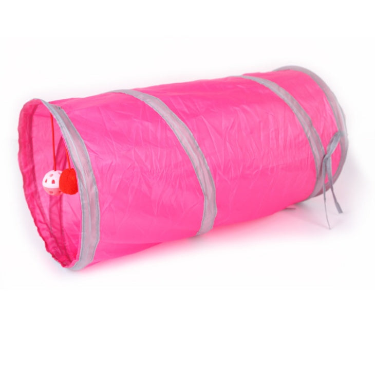 Pet supplies cat ring paper two-way tunnel can accommodate folding cat channel