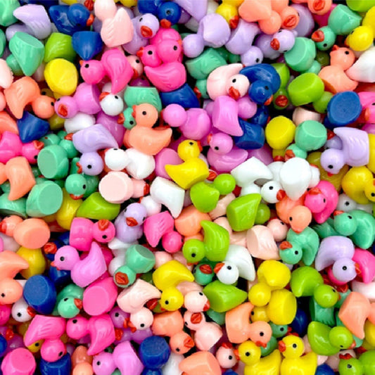 Convenience Store Box Simulation Little Duck Decoration Diy Cream Glue Accessories