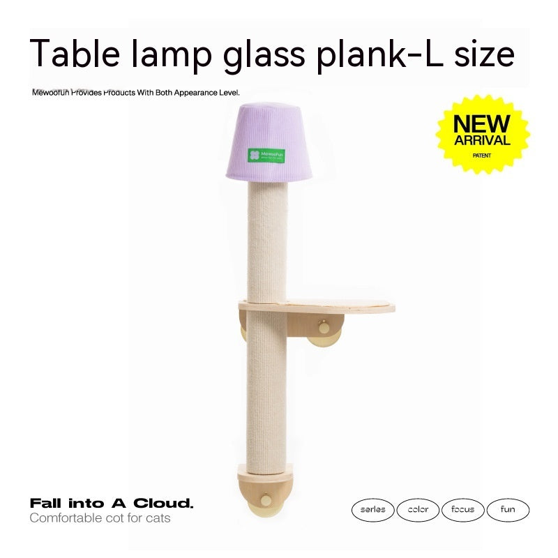 Cat Scratch Trees Non-covering Glass Wall Chamfer