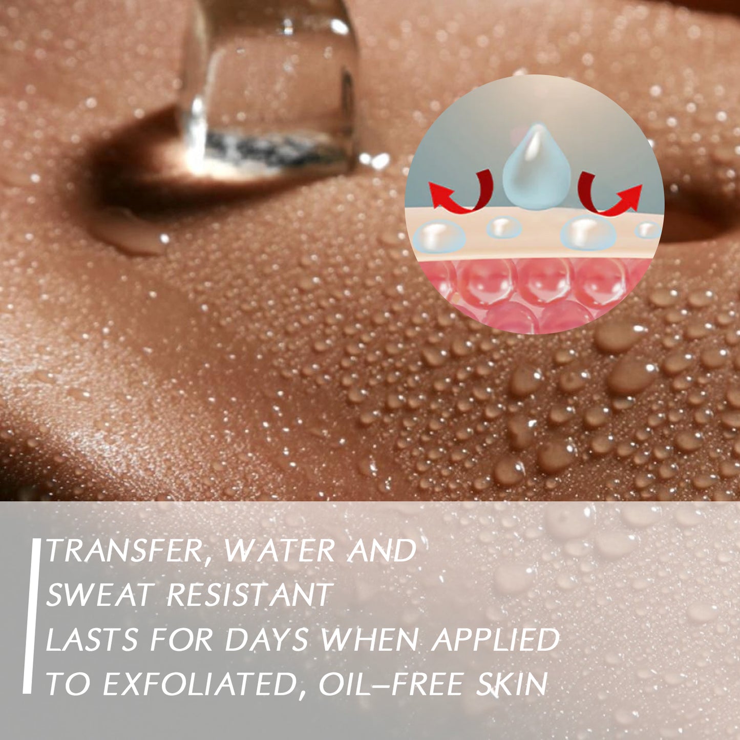 West&Month Body Concealer, Waterproof Cover Tattoo Scars Birthmark Invisible Body Concealer