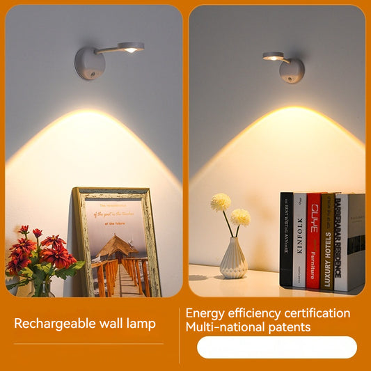 Smart Rechargeable Induction Lamp Wiring Free Punch-free Wall Lamp