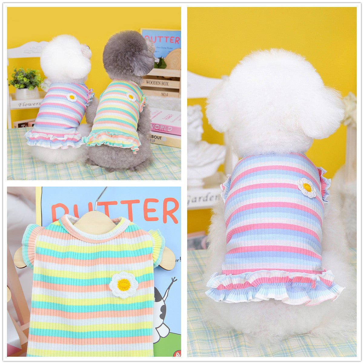 Summer Small Dog Casual Pet Clothing