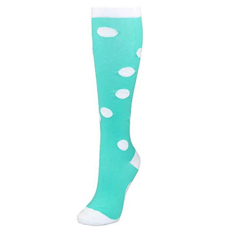 Outdoor Cycling Running Breathable Tube Socks Sports Compression Socks