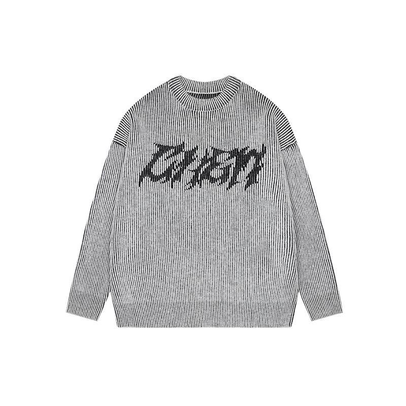 Men's New Fashion Loose Cool Knitted Sweater