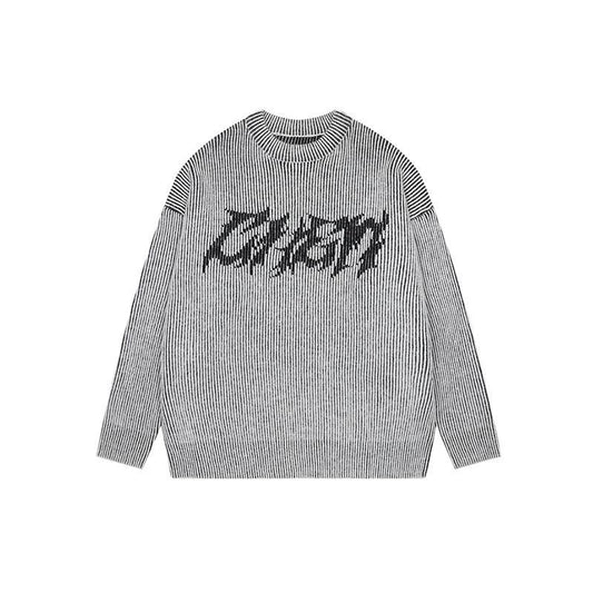 Men's New Fashion Loose Cool Knitted Sweater