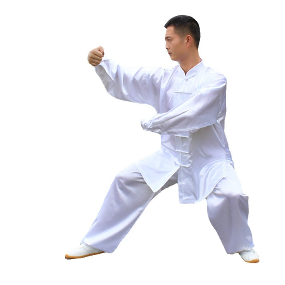 Simple And Casual Men's Tai Chi Training Suit