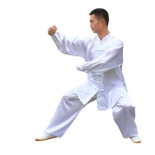 Simple And Casual Men's Tai Chi Training Suit