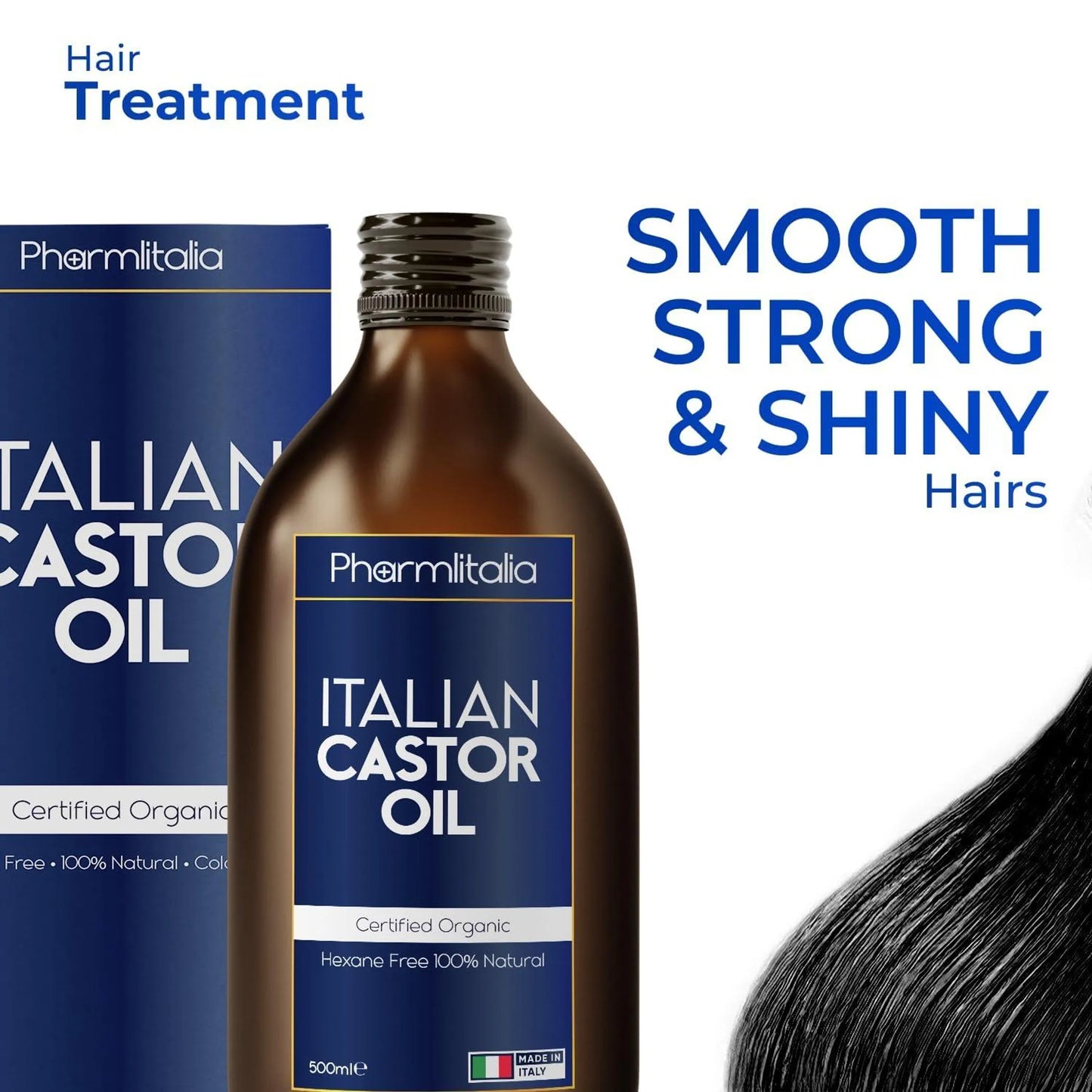 Cold Pressed Organic Castor Oil