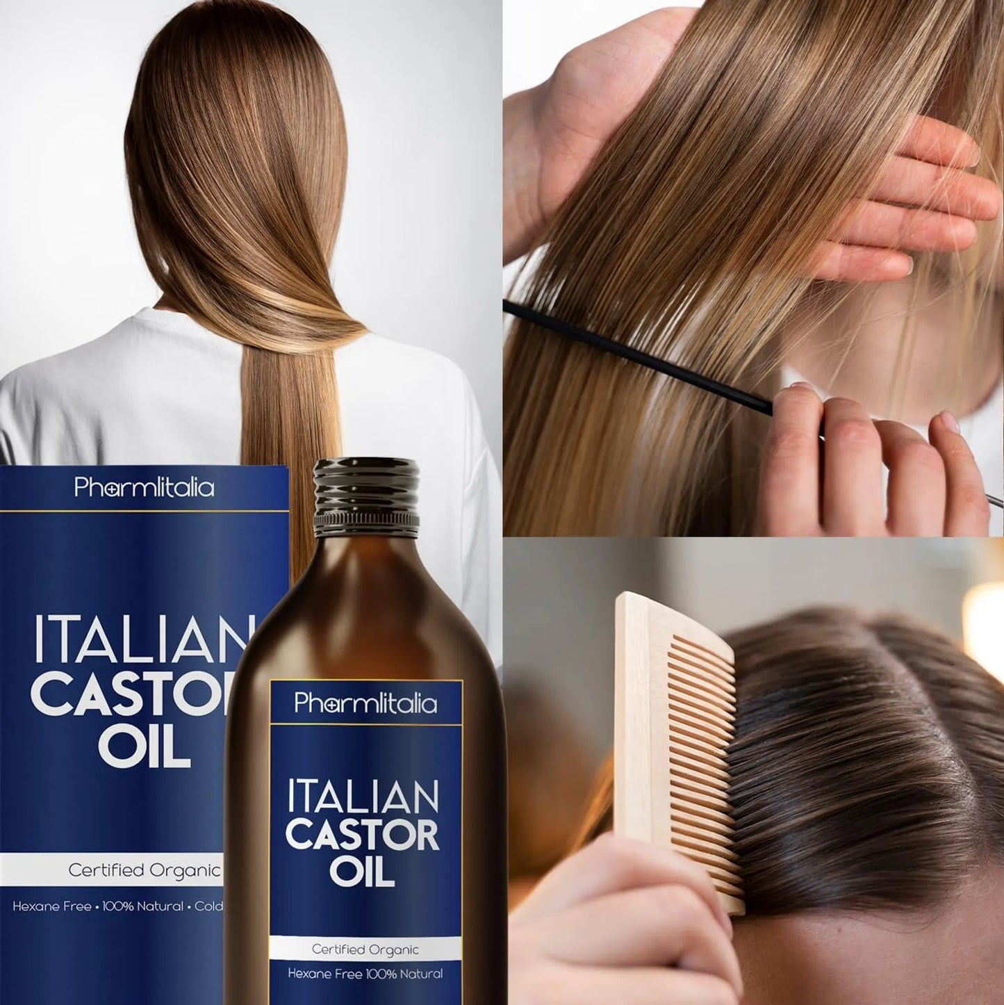 Cold Pressed Organic Castor Oil