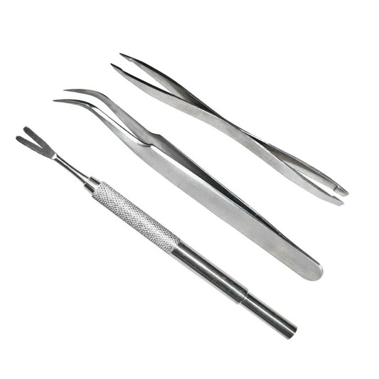 Stainless steel pet deworming tool