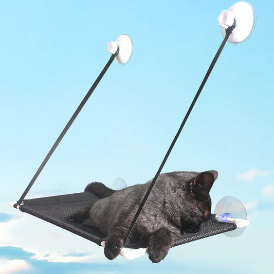 Suction Cup Double Layer Hanging Cat Litter