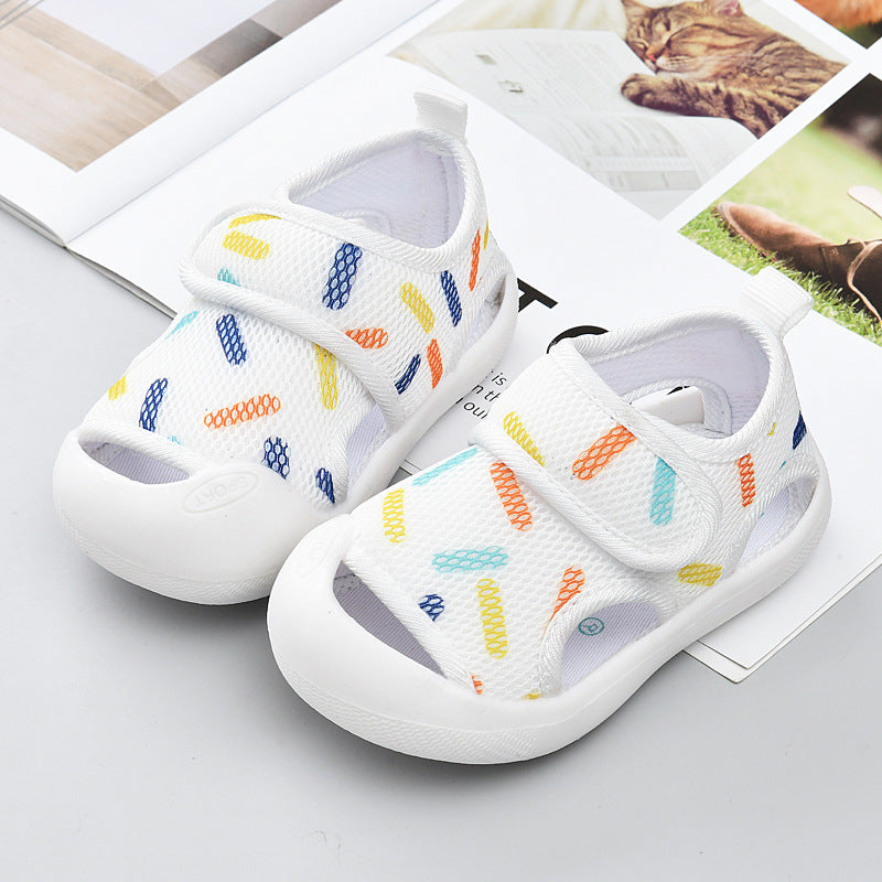 Baby's Summer Soft Bottom Non-slip Mesh Shoes