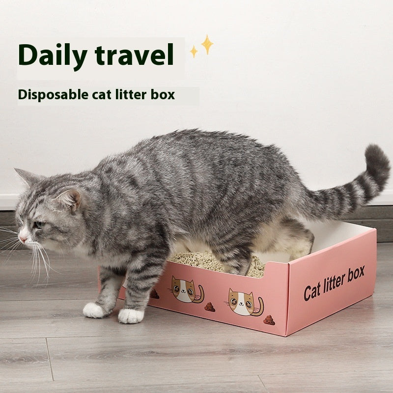 Portable Litter Box Foldable Outing