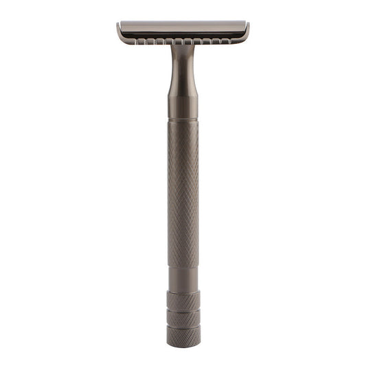 Manual Old-fashioned Razor Safety Enclosed Double-edged Cutter Head Men's Metal Gift