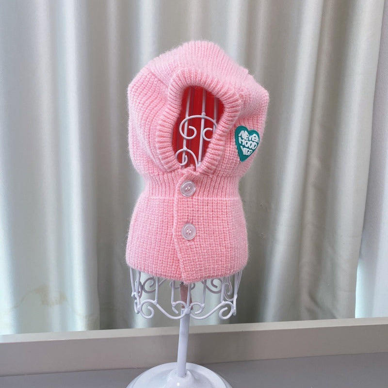 New Fashion Pet Autumn And Winter Knitted Hat
