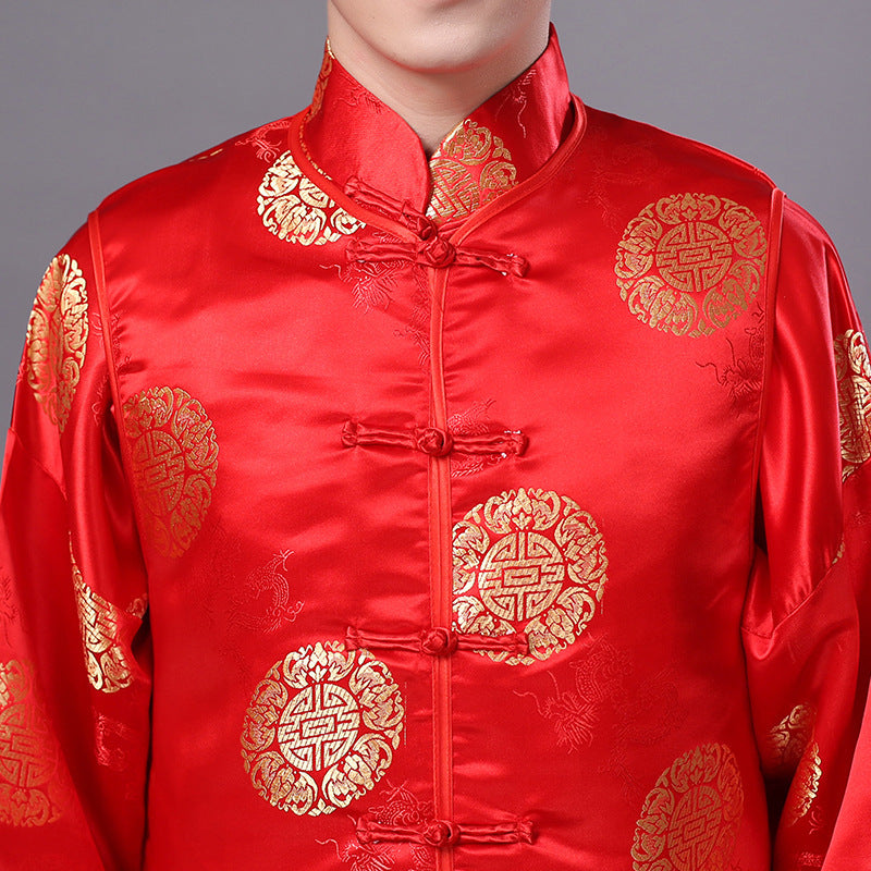 Men's Chinese Long Sleeve Tunic