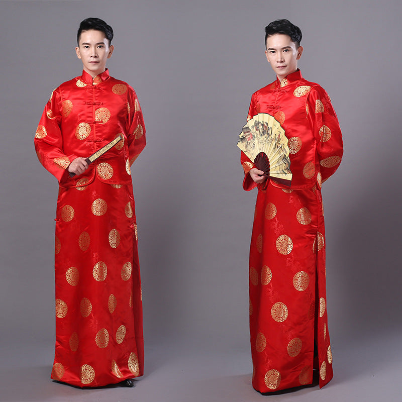Men's Chinese Long Sleeve Tunic