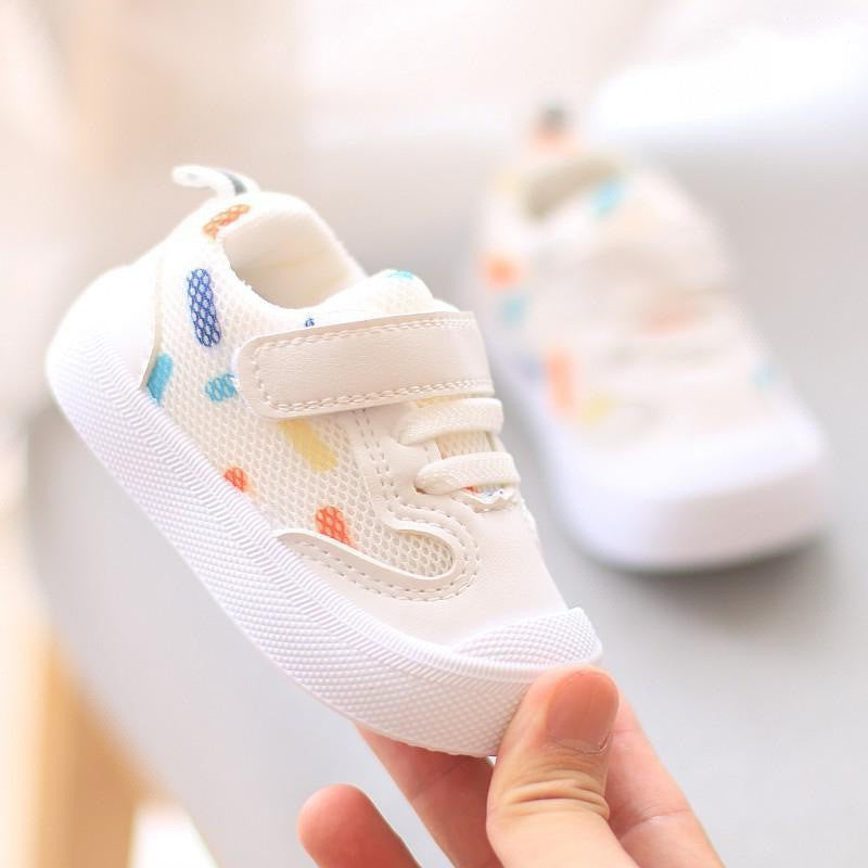 Solid Casual Soft Soled Baby Walking Shoes