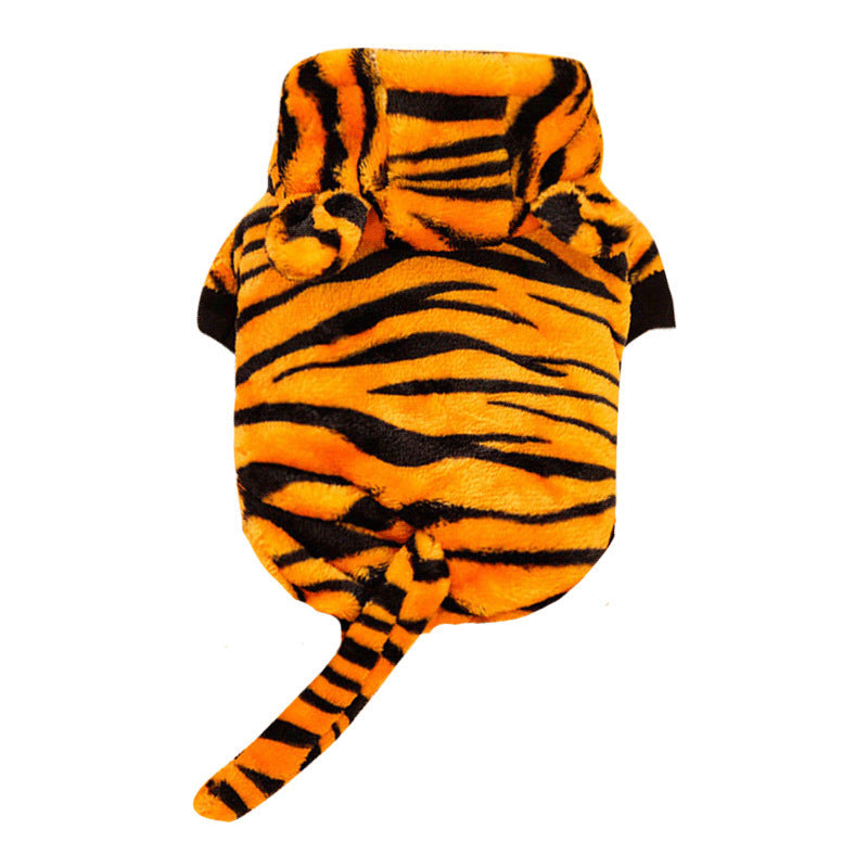 French Bulldog Plush Pajamas For Autumn And Winter Dog Clothes