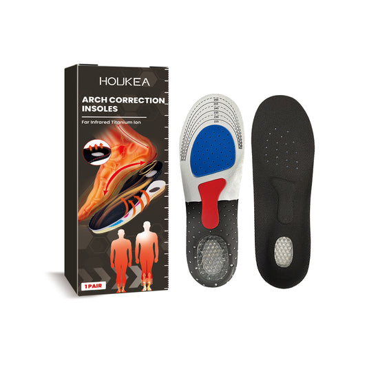 Corrective Foot Insoles, Arch Support Insole Non-Slip And Wear Resistant Foot Posture Correction Insole