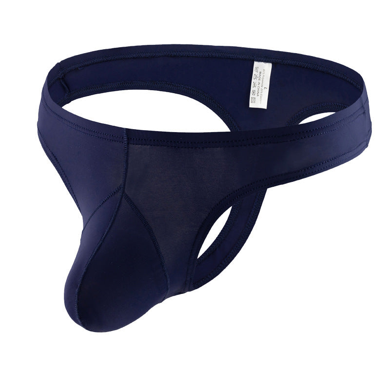 Men's Low Waist Ice Silk Summer Youth Underwear