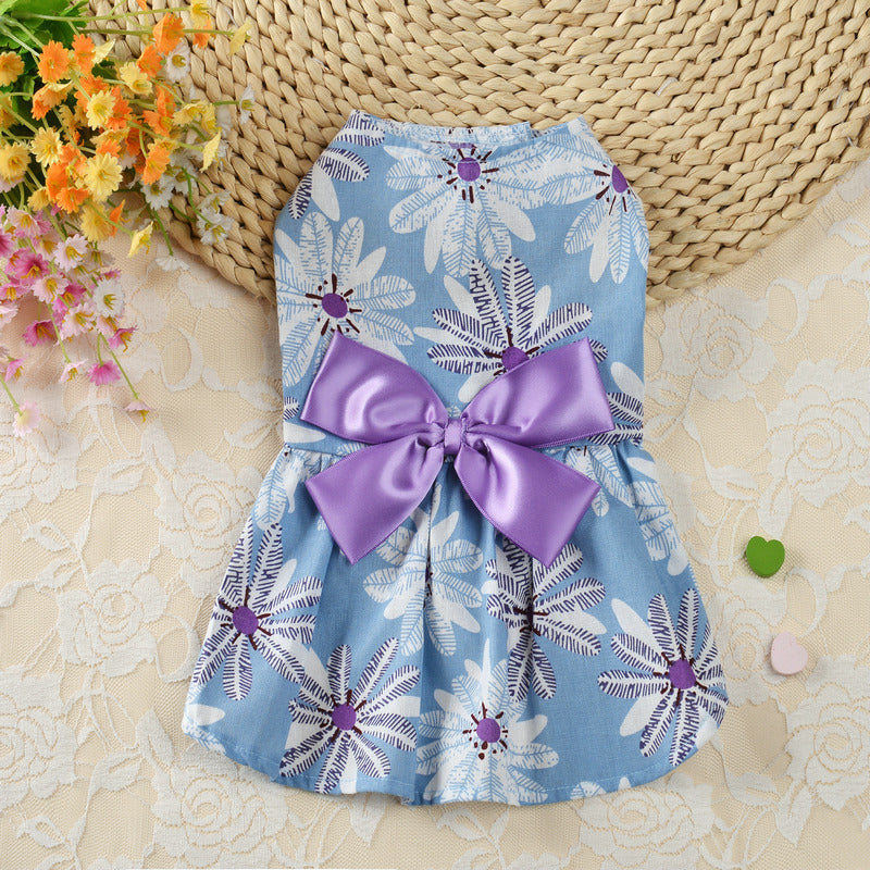 Princess Dress Spring And Summer Dog Clothes Pet Clothes