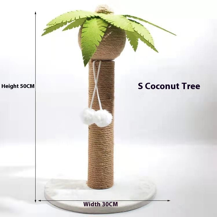 Masson Cactus Cat Scratch Board Sisal Scratching Pole Climber For Pet Cat Cat Toy Supplies Grinding Claw Scratching